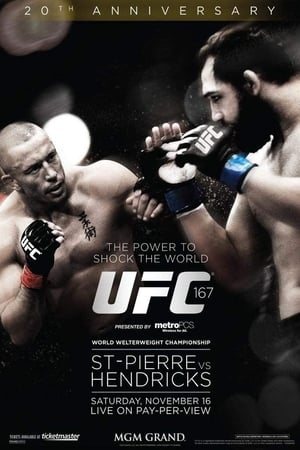 Poster UFC 167: St-Pierre vs. Hendricks 2013