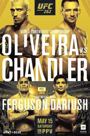 Poster UFC 262: Oliveira vs. Chandler 2021