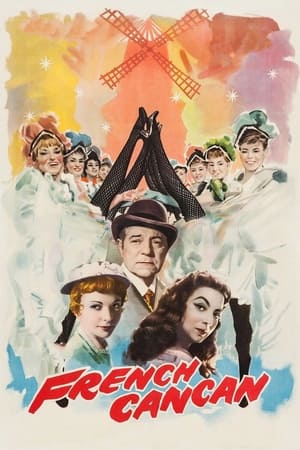 Poster Francouzský kankán 1955