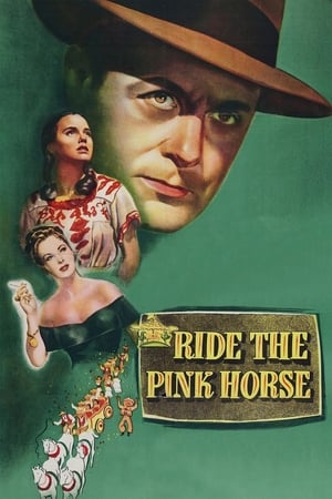 Image Reite auf dem rosa Pferd