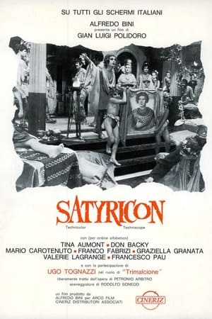Poster Satyricon 1969