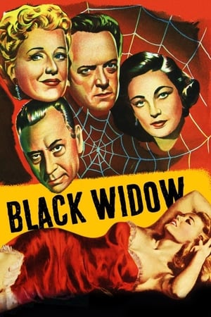Poster Black Widow 1954
