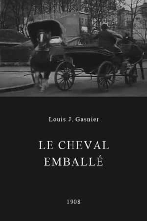 Poster Le cheval emballé 1908