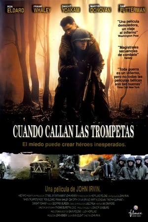 Poster Cuando callan las trompetas 1998