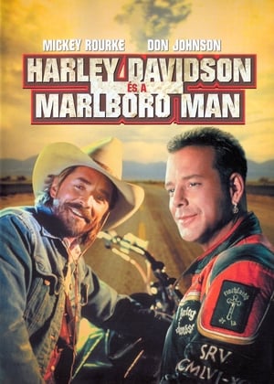 Poster Harley Davidson és Marlboro Man 1991