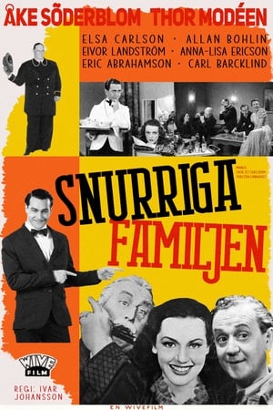 Poster Snurriga familjen 1940