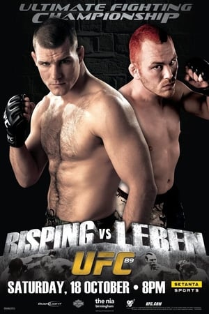 Poster UFC 89: Bisping vs. Leben 2008