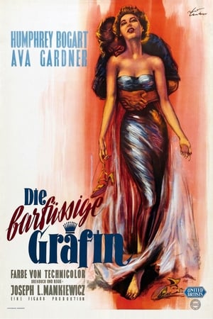 Poster Die barfüßige Gräfin 1954