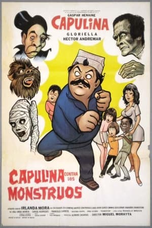 Poster Capulina contra los monstruos 1974
