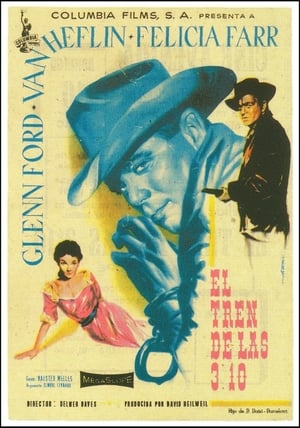 Poster El tren de las 3:10 1957