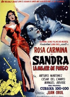 Poster Sandra, la Mujer de Fuego 1954