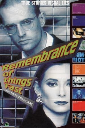 Poster Remembrance of Things Fast: True Stories Visual Lies 1994
