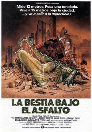 Poster La bestia bajo el asfalto 1980