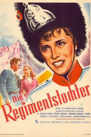 Poster Die Regimentstochter 1953