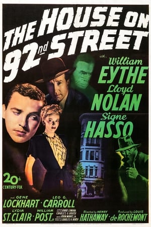 Poster The House on 92nd Street 1945