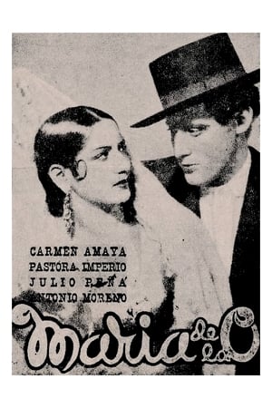 Poster María de la O 1939