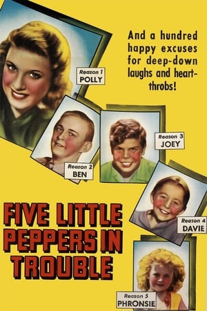 Poster Five Little Peppers in Trouble 1940