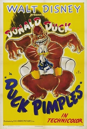 Poster Duck Pimples 1945