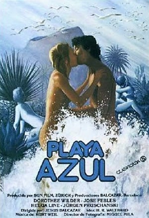 Poster Playa azul 1982