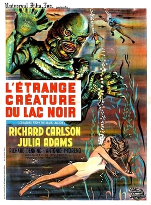 Poster L'Étrange Créature du lac noir 1954