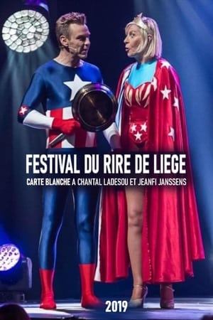 Poster Festival International du Rire de Liège 2019 - Carte Blanche à Chantal Ladesou et Jeanfi Janssens 2019