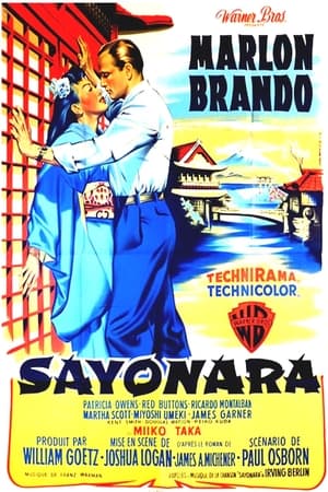 Poster Sayonara 1957