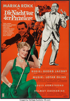 Poster Die Nacht vor der Premiere 1959