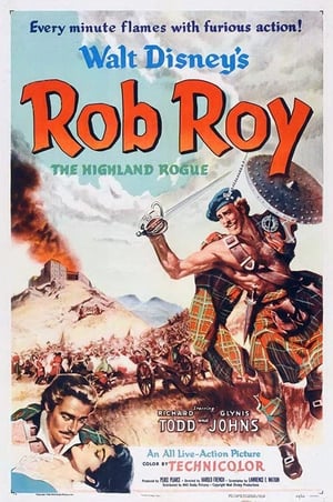 Poster Rob Roy, The Highland Rogue 1953