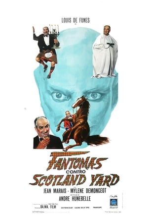 Poster Fantomas contro Scotland Yard 1967