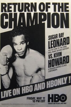 Poster Sugar Ray Leonard vs. Kevin Howard 1984