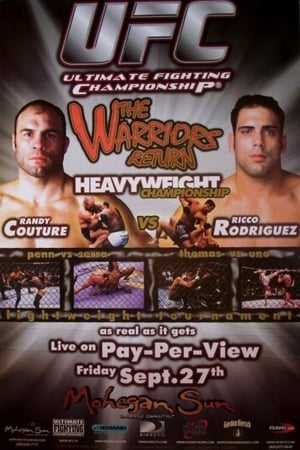 Poster UFC 39: The Warriors Return 2002