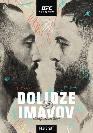 Poster UFC Fight Night 235: Dolidze vs. Imavov 2024