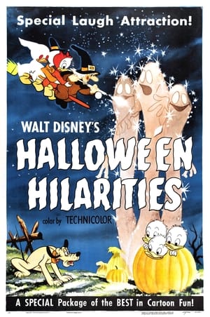 Poster Walt Disney's Halloween Hilarities 1953