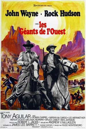 Poster Les Géants de l'Ouest 1969
