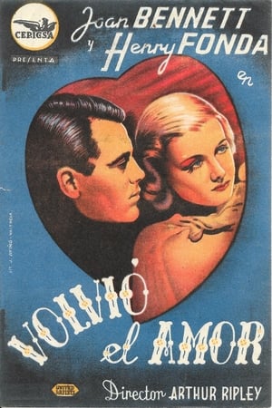 Poster Volvió el amor 1938