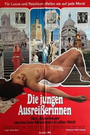 Poster Die jungen Ausreißerinnen - Sex-Abenteuer deutscher Mädchen in aller Welt 1972