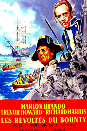 Poster Les révoltés du Bounty 1962