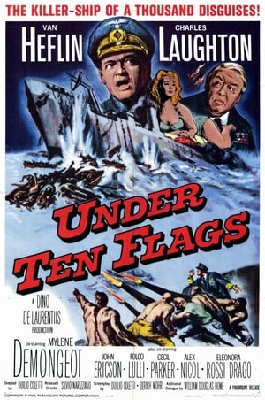 Poster Sotto dieci bandiere 1960