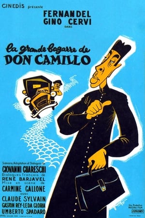 Poster La Grande Bagarre de Don Camillo 1955