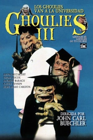 Poster Ghoulies III: Los Ghoulies van a la universidad 1990