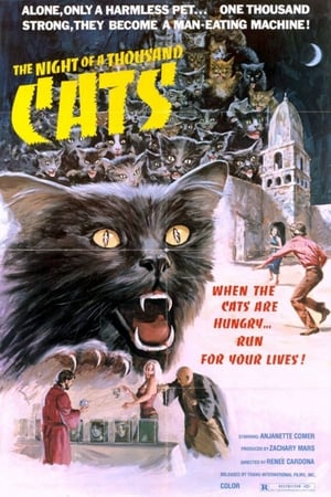 Poster La noche de los mil gatos 1972