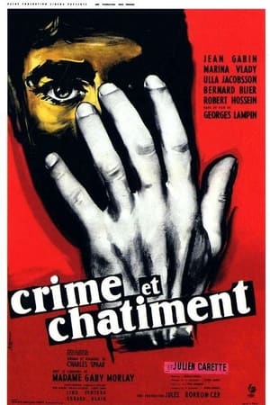 Poster Crime et châtiment 1956