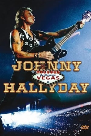 Poster Johnny Hallyday - Destination Vegas 1996