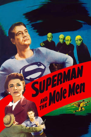 Poster Superman y los Hombres Topo 1951