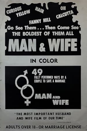 Poster Man & Wife: An Educational Film for Married Adults 1969
