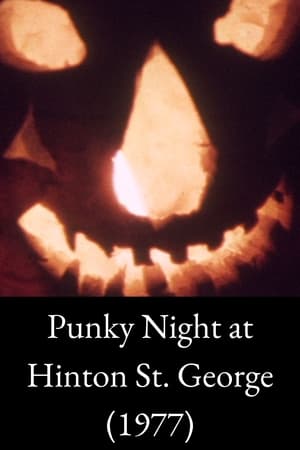 Poster Punky Night at Hinton St. George 1977