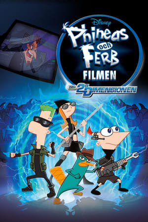 Poster Phineas och Ferb filmen: Den 2:a dimensionen 2011