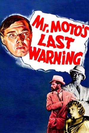 Poster Mr. Moto's Last Warning 1939