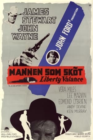 Poster Mannen som sköt Liberty Valance 1962