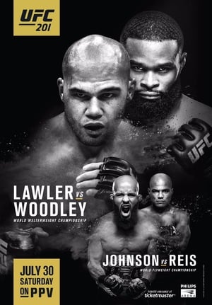 Poster UFC 201: Lawler vs. Woodley 2016